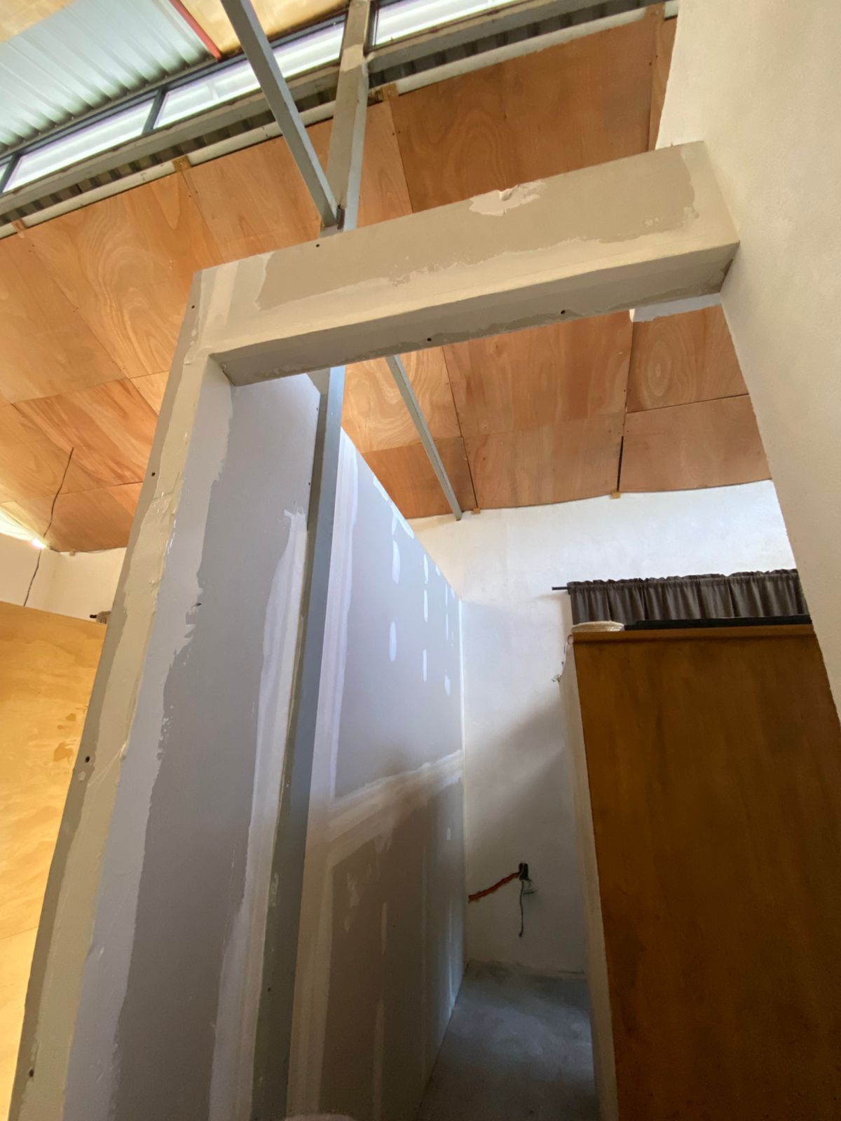 Muro divisorio en casa